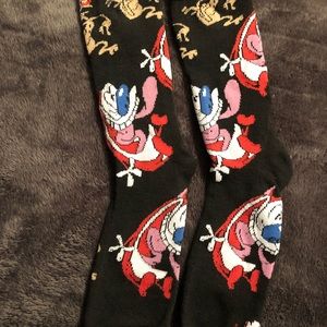 2 pairs of Nastalgic cartoon socks